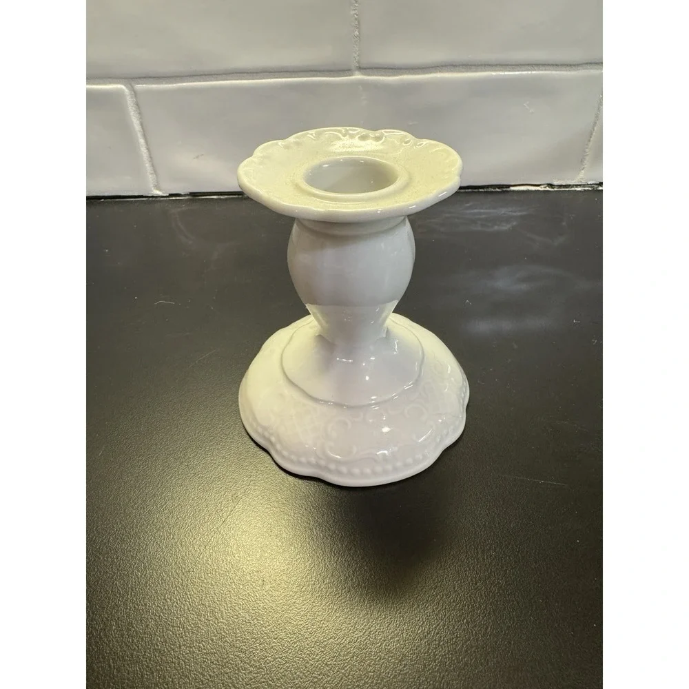 Vintage Seltmann Weiden Bavaria W. Germany‎ Porcelain Candle Stick